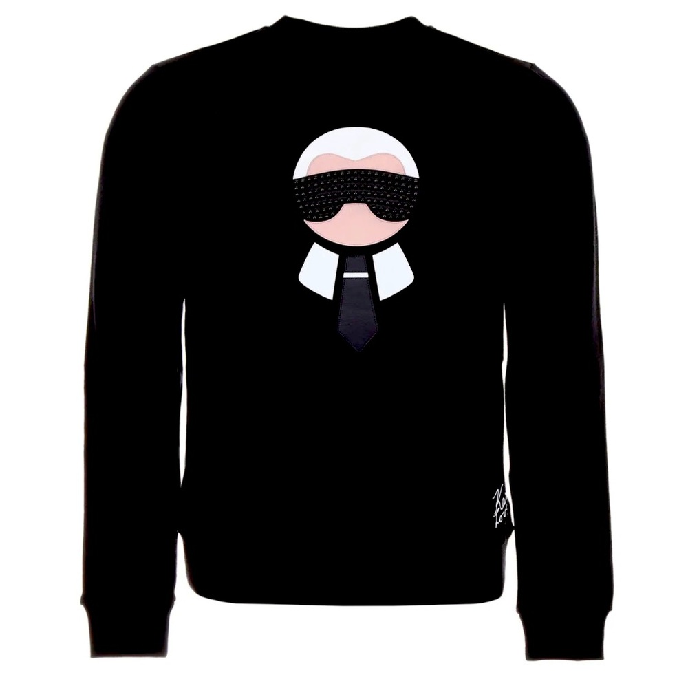 Fendi Studded Karlito Sweatshirt SIZE 56